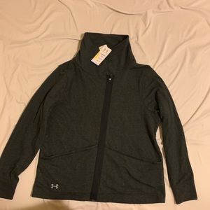 Women’s Under Armour, grey Cold Gear fleece jacket